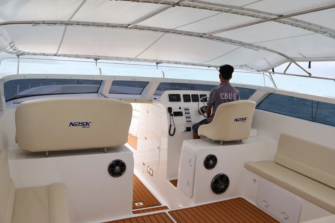 Le poste de pilotage